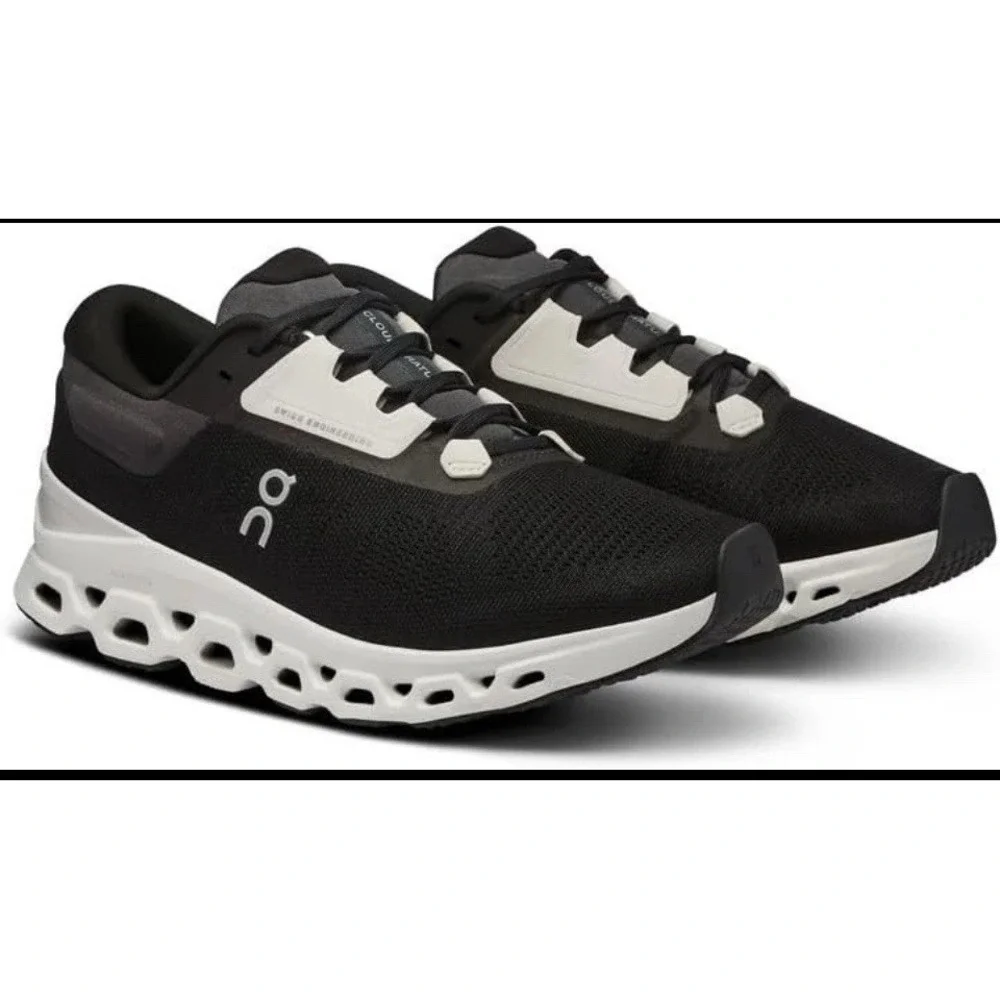 ON Running Women's Cloud Stratus 3 Black Frost Med Width New